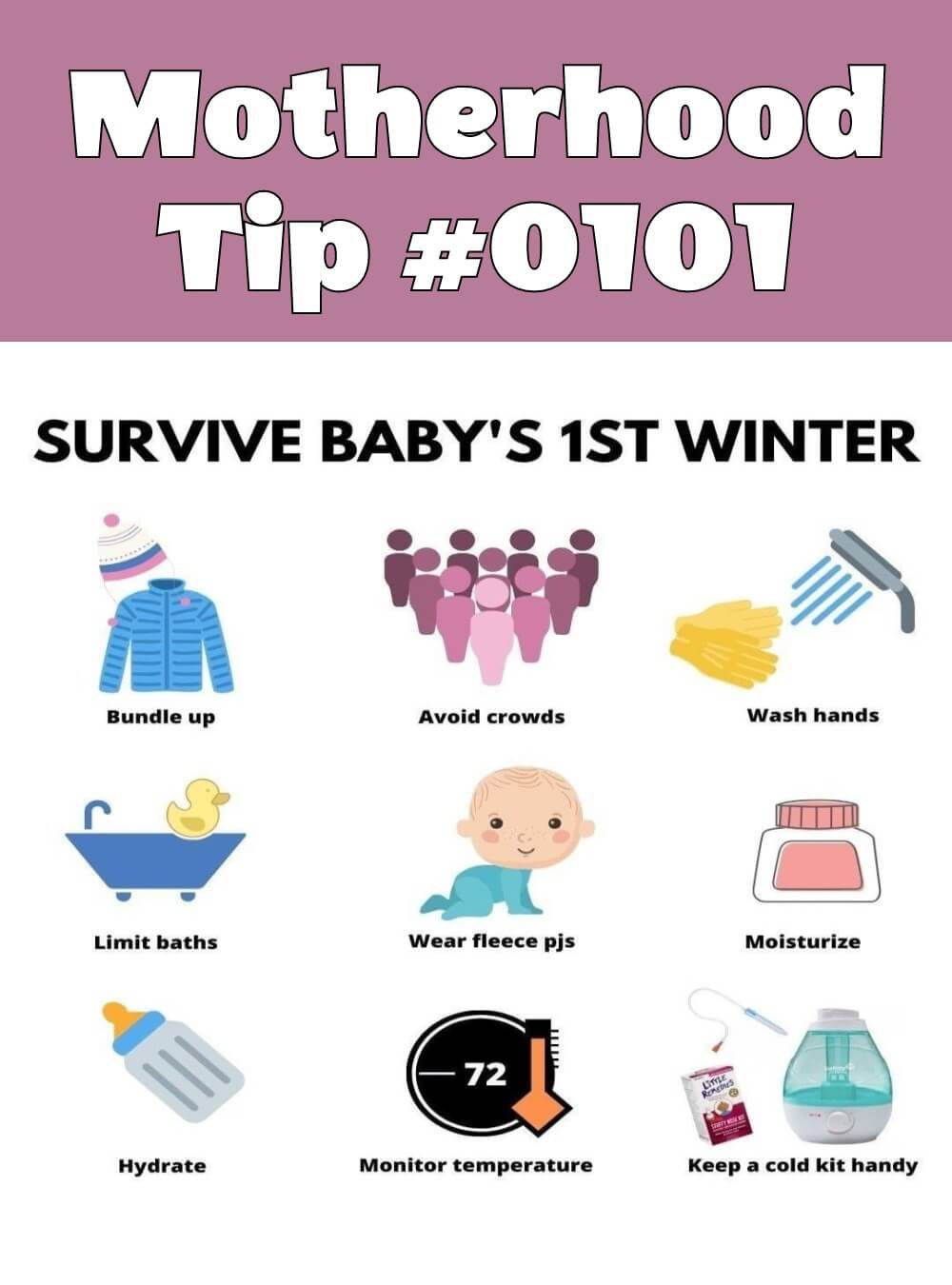 Parenting and Pregnancy Infographic | Motherhood Tip #0101